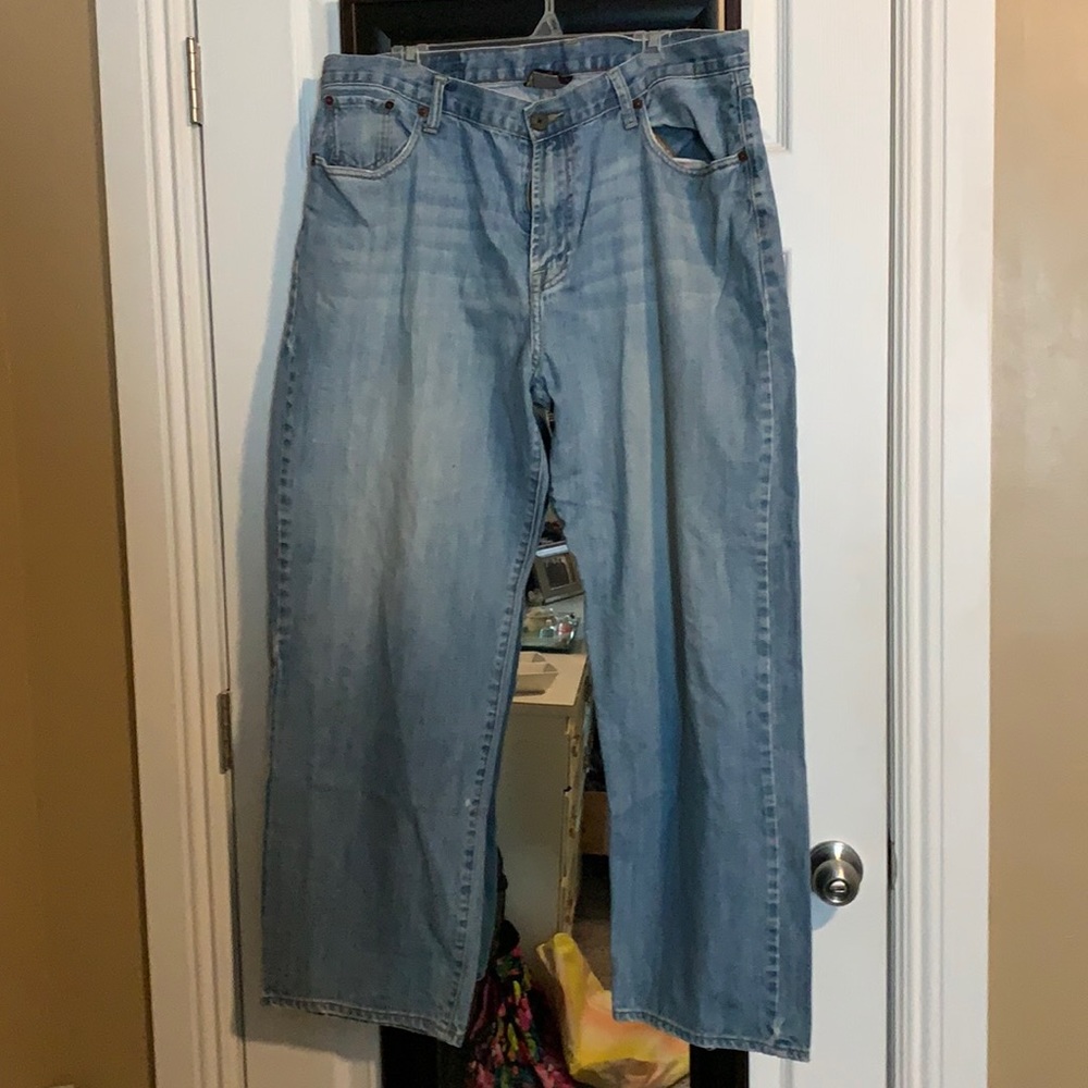 Lucky Brand Loose Fit Light Wash Jeans